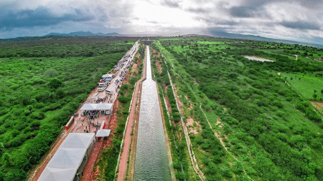 Canal do Sertão Baiano beneficiará 20 municípios da região de Jacobina