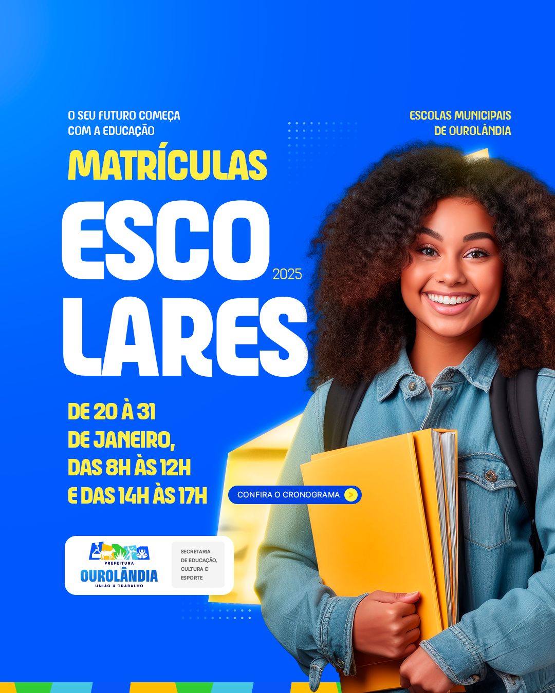 Ourolândia: Matrículas Escolares 2025 – Bora Focar no Futuro?