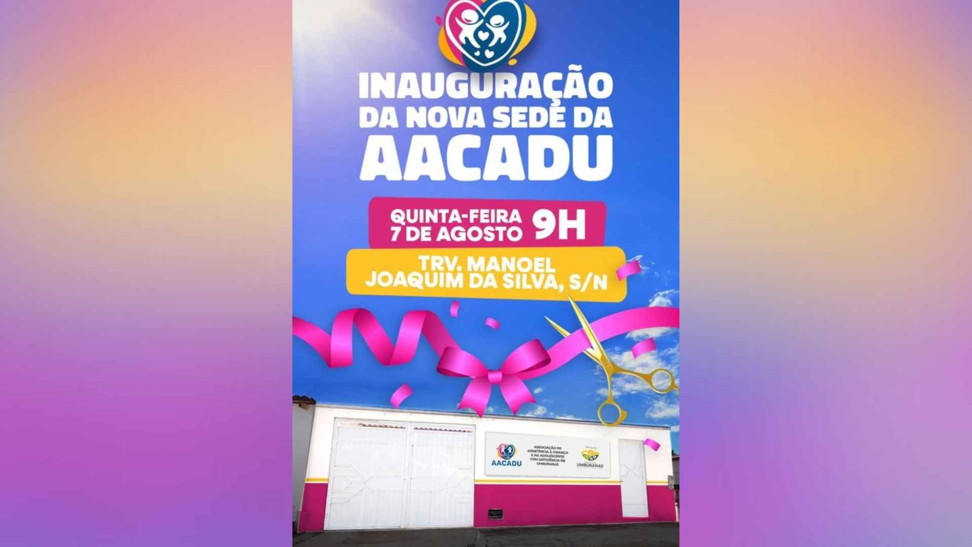AACADU inaugura nova sede em Umburanas nesta quinta-feira (7)
