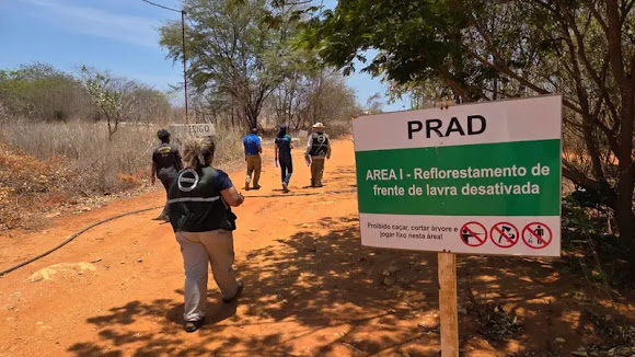 FPI/BA fiscaliza cumprimento de acordo entre mineradoras e MP em Ourolândia