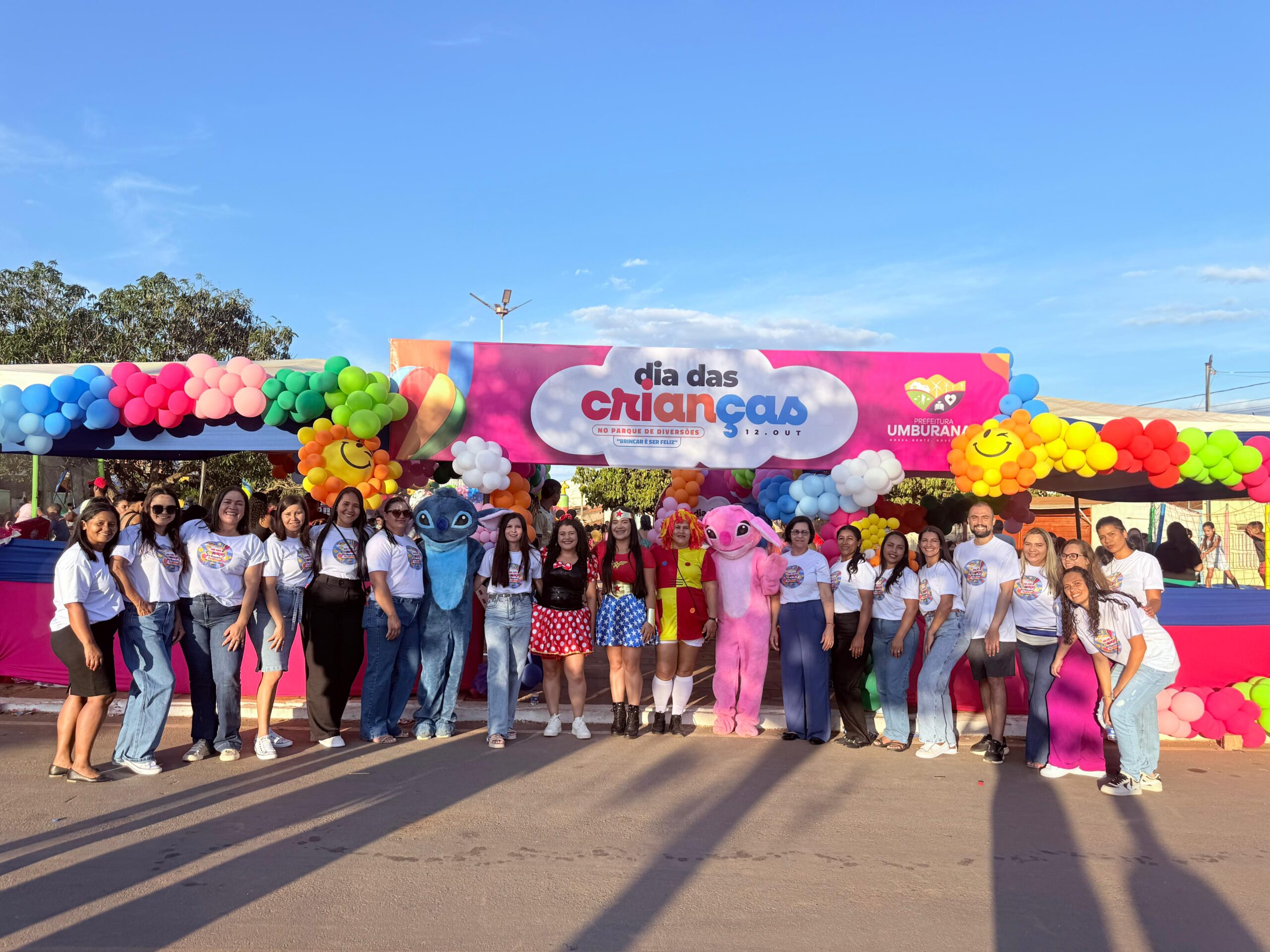 Umburanas celebra o Dia das Crianças com grande evento de diversão e alegria