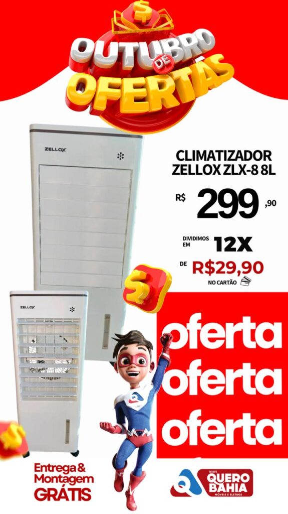 OUTUBRO DE OFERTAS NA QUERO BAHIA: Refresque seu lar com economia!