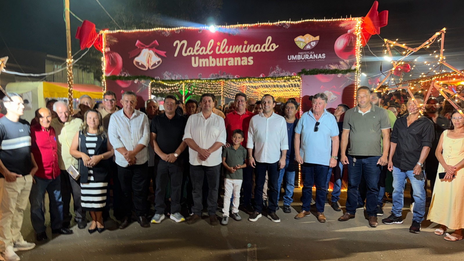 Umburanas se transforma em cenário de magia e alegria com o Natal Iluminado