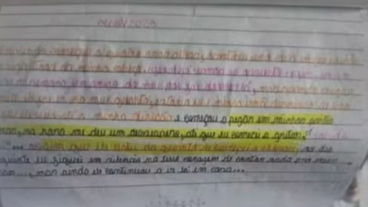 Idoso é preso acusado de estuprar menina de 11 anos após irmã ler relatos do crime em diário da vítima