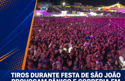 DISPAROS DE ARMA DE FOGO NO SÃO JOAO DE SERRINHA.
