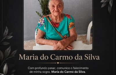 Sogra do ex-vice-prefeito de Ourolândia, Neilton Oliveira, morre no estado de Rondônia