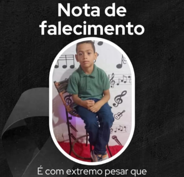 ​Tragédia no Alazão: Menino de 9 anos morre dias após se machucar jogando bola.
