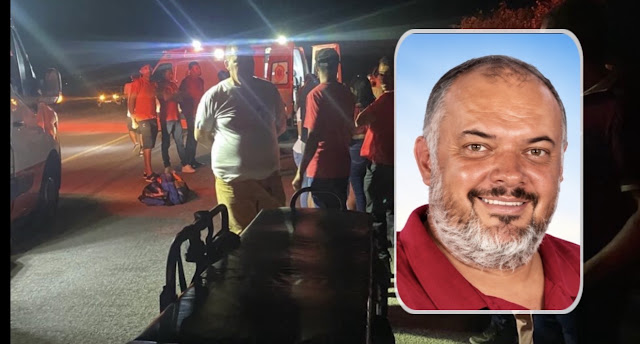 Morre morador de Várzea Nova em acidente na BR 324, após comício em Jacobina.