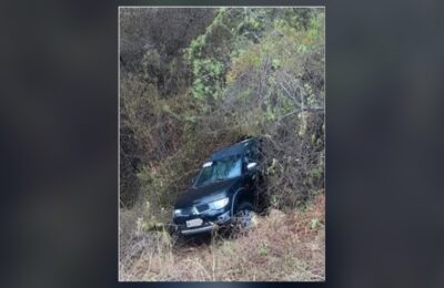 Vereador de Jaguarari sofre acidente na BR-407 após caminhonete desviar de vaca