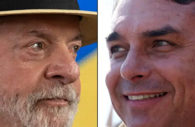 Primeira pesquisa do 2º turno aponta Flávio Bolsonaro com 53% e Lula com 47%