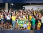 Carreata da Paz reúne lideranças políticas e grande público em apoio a Flávio Bolsonaro em Lagoa do 33