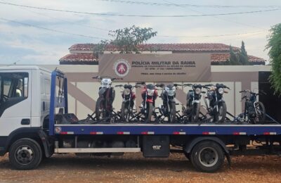 PM apreende motos em Umburanas e Ourolândia que perturbavam o sossego dos moradores