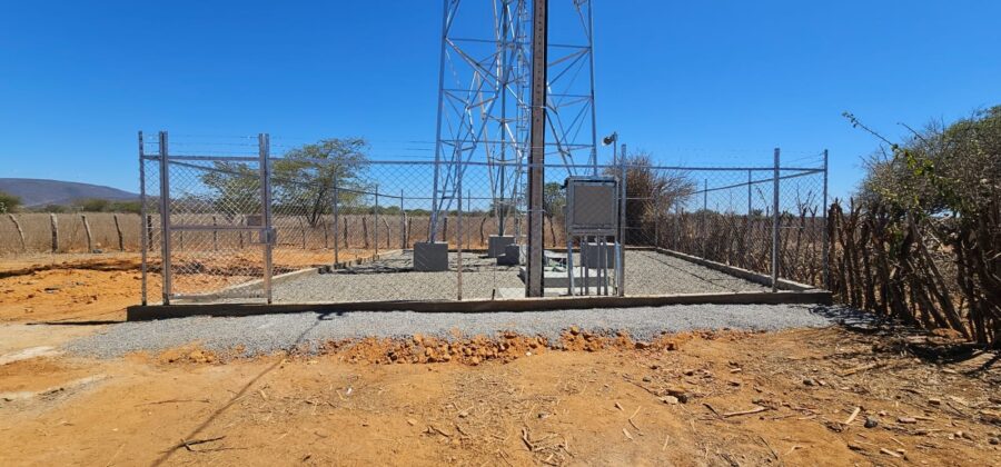 Lagoa do 33: torre de telefonia está pronta e distrito aguarda ativação de sinal